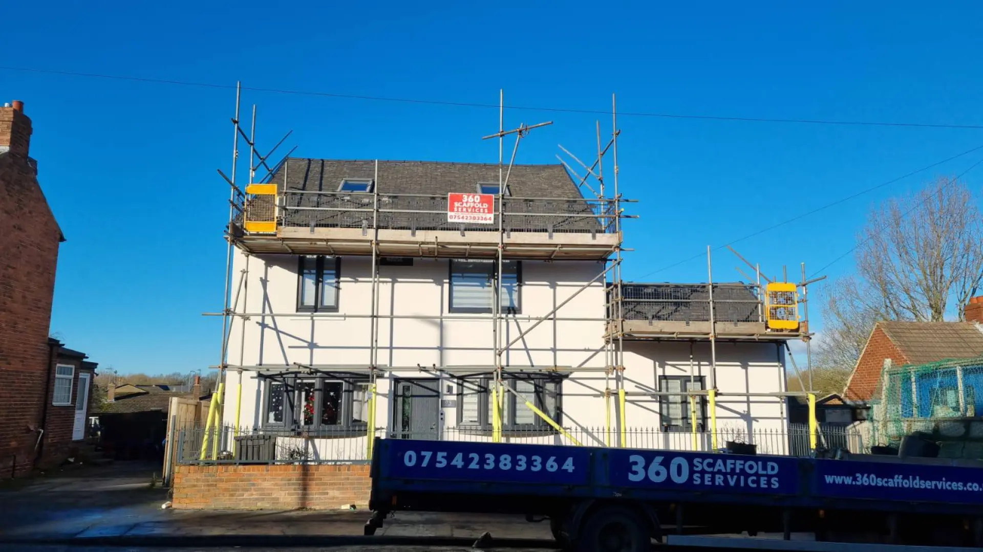 Domestic Scaffolding Rotherham, Sheffield and South Yorkshire 
